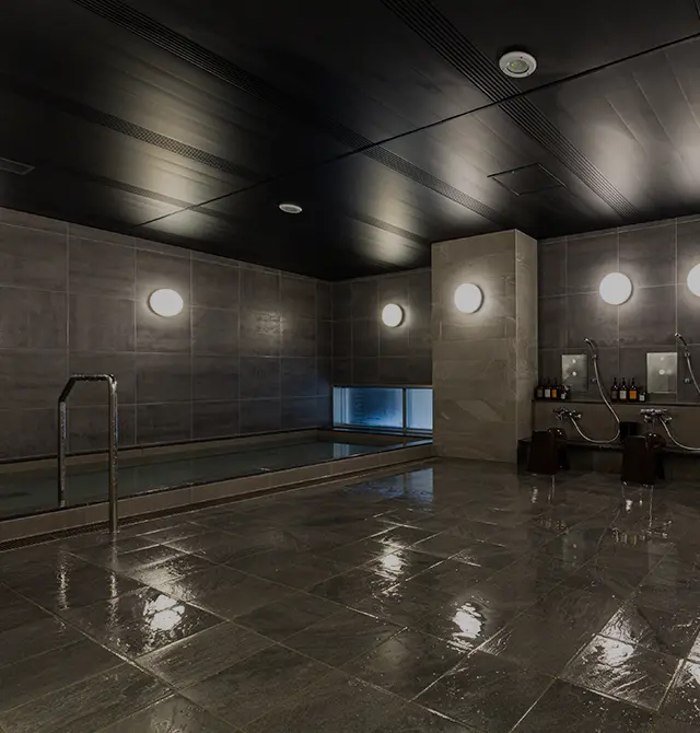 팔다리를 펴고 편히 쉬는 치유의 대욕탕