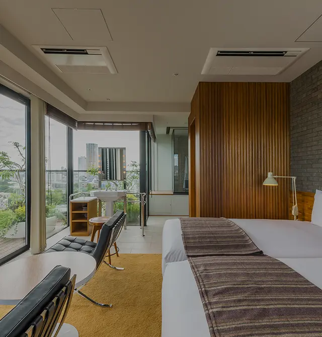 편안함과 기능을 갖춘 객실