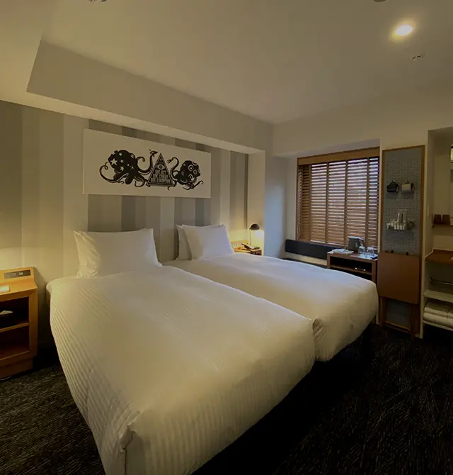 편안함과 편의를 갖춘 객실