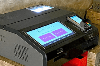 자동 체크인 기계